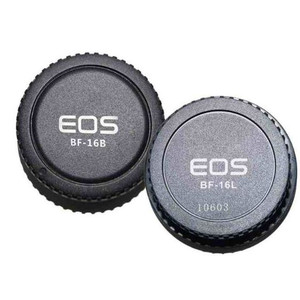 Pixel Guardapolvos Tapa trasera de objetivo BF-16L + tapa de cuerpo BF-16B para Canon