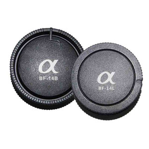 Pixel Guardapolvos Tapa trasera de objetivo BF-14L + tapa de cuerpo BF-14B para Sony