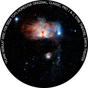 Redmark Diapositiva para planetario Homestar de Sega: nebulosa de la Flama
