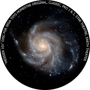 Redmark Diapositiva para planetario Homestar de Sega: Messier 101