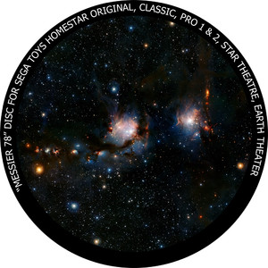 Redmark Diapositiva para planetario Homestar de Sega: Messier 78