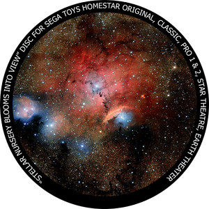 Redmark Diapositiva para planetario Homestar de Sega: formación estelar