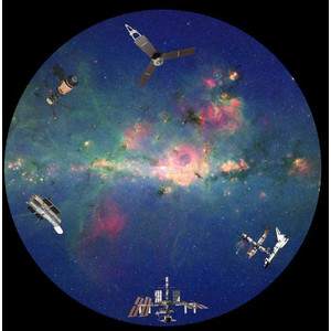astrial Diapositiva para planetario Homestar de Sega: Space Exploration