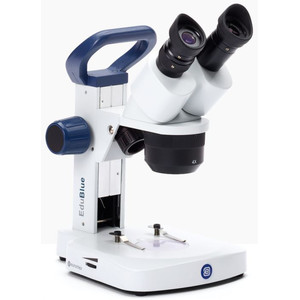 Euromex Microscopio estereo Stereomikroskop ED.1802-S, EduBlue 1x/2x/4x