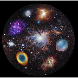 astrial Diapositiva para planetario Sega Homestar Pro, nebulosas
