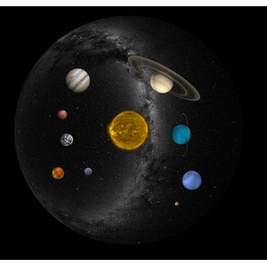 astrial Diapositiva para planetario Sega Homestar Pro, Sistema Solar