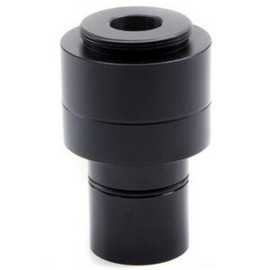 Optika Adaptador para cámaras Kameraadapter M-118, 0.75x, f.1/1.8 u. 2/3 Zoll Sensor, Okulartubus, 23, 30, 30.5 mm, C-Mount