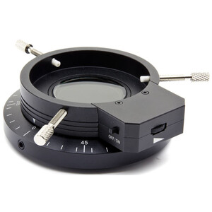 Optika Lámpara de anillo CL-18, POL, 96 LED