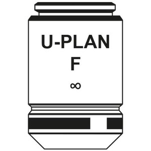 Optika Objetivo IOS U-PLAN F objective 4x/0.13, M-1075