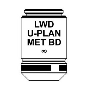 Optika Objetivo IOS LWD U-PLAN MET BD objective 10x/0.30, M-1095