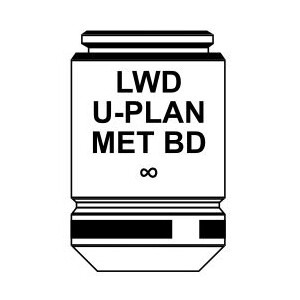 Optika objetivo IOS LWD U-PLAN MET BD objective 20x/0.45, M-1096