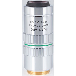 Motic Objetivo Plan apochromat. objective ELWD 20X/0.420 (wd:20mm)
