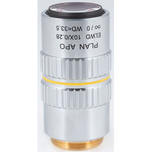 Motic Objetivo plano apocromático ELWD 10X/0,280 (wd:33,5 mm)