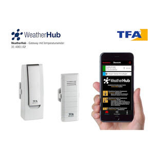 TFA Estación meteorológica Starter-Set mit Temperatursender WEATHERHUB