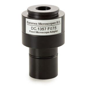 Euromex Adaptador para cámaras DC.1357, 0.75x Objektiv, C-mount, f. Ø 23,2mm Tubus, kurzer Schaft