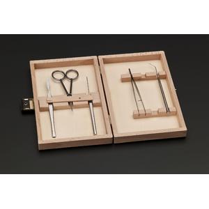 Windaus Útiles para microscopiar, 5 piezas en el estuche de madera