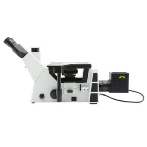 Optika Microscopio invertido IM-5MET, MET trino, invers, 10x24mm, AL, Halogen, 12V/100W w.o. objectives