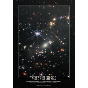 AstroMedia Póster Webb's First Deep Field