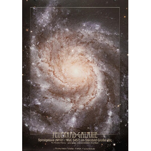 AstroMedia Póster La galaxia del Volcán