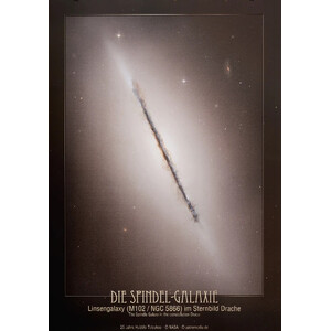 AstroMedia Póster Die Spindel-Galaxie