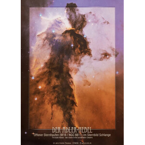 AstroMedia Póster La nebulosa del Águila