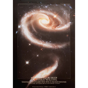 AstroMedia Póster Rosen-Galaxie Arp 273
