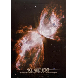 AstroMedia Póster La nebulosa del escarabajo NGC 6302