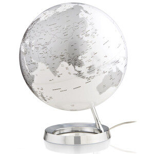 Atmosphere Globo terráqueo Light&Colour Metal Crome 30cm