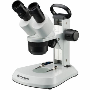 Bresser Microscopio estereo Analyth STR 10x-40x bino; Greenough; 50mm; 10x/20; 10-40x; LED, camera, 2MP