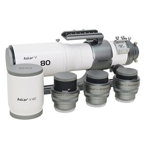 Askar Refractor apocromático AP 60/360 80/500 V OTA