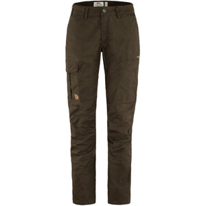 Fjällräven Pantalones Karla Pro Curved W, 633 Dark Olive, talla 38
