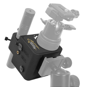 Omegon Montura Kit Segugio Tracker con rótula de trípode esférica, cuñas ecuatoriales Deluxe y buscador de polo