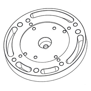 Omegon Adaptador de montaje iOptron para columna Pro