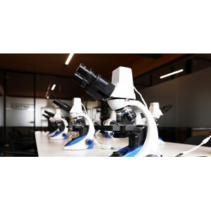Optika Microscopio Estación para estudiantes -WI-LEARN - B-190