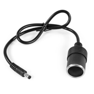 Omegon Cable 5,5-2,1 mm - Conector para encendedor de cigarrillos