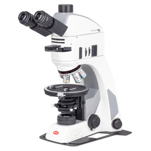 Motic Microscopio Panthera TEC POL Epi, trino, infinito, plano, acromático, 50x-400x, 10x/20 mm, halógeno/LED