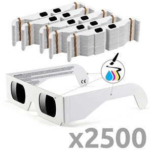 Omegon Gafas para eclipses solares OEM Solar Safe, 2500 unidades.