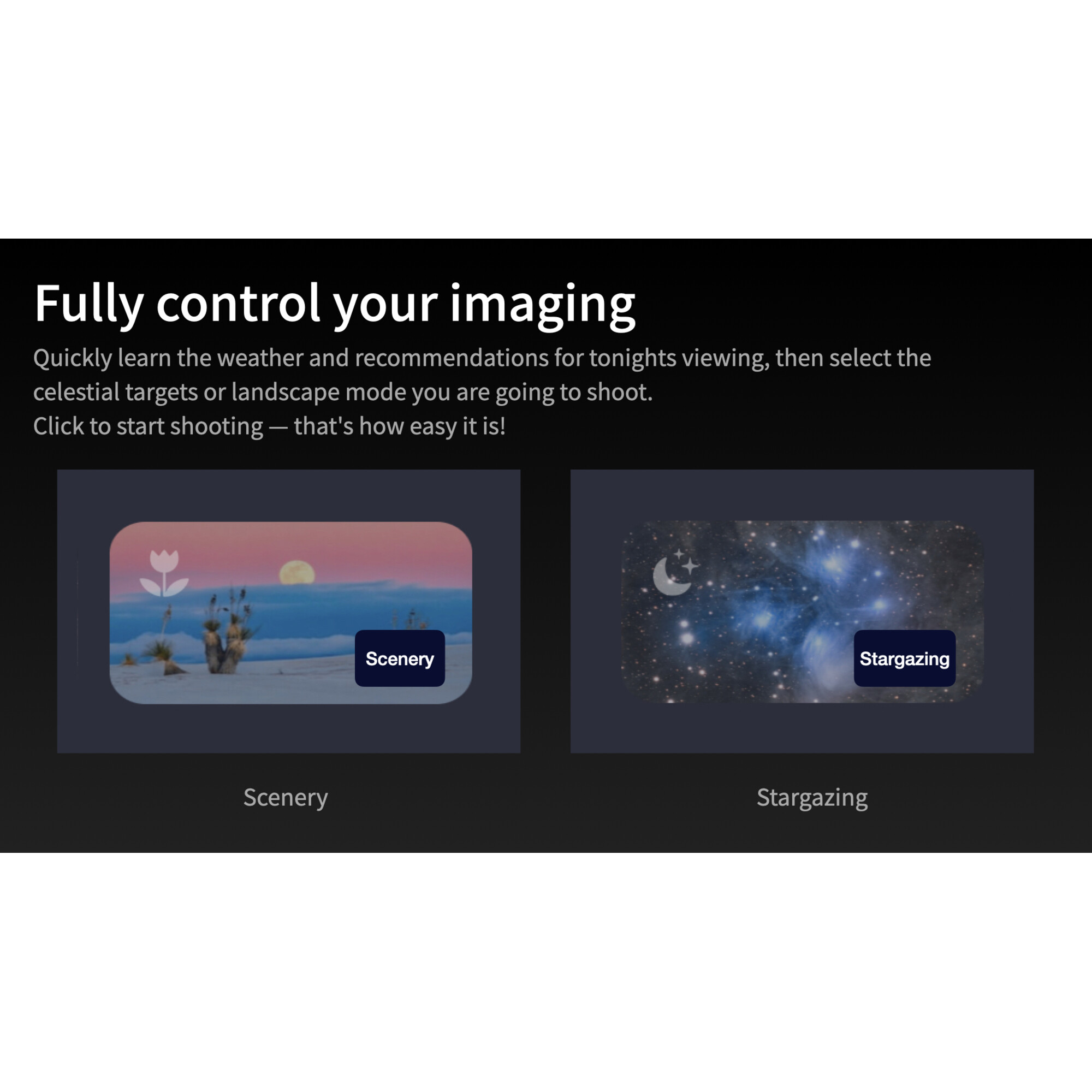 ZWO Smart Telescope AP 50/250 Seestar S50 Con Universe2go - Foto 6