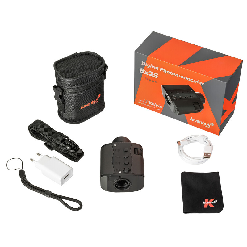 Levenhuk Monocular digital Kelvin Snap 8x25