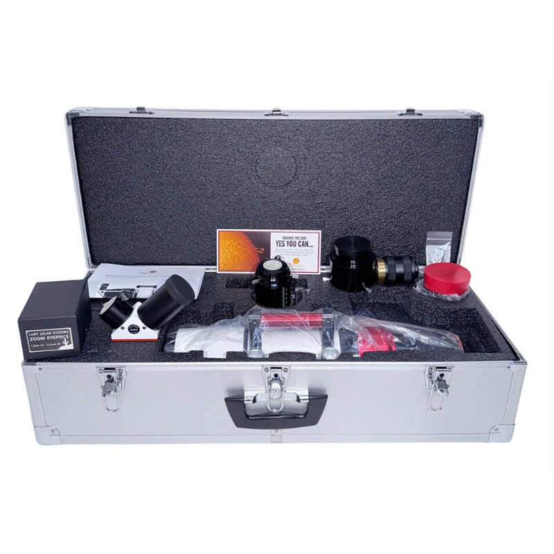 Lunt Solar Systems Telescopio solar ST 80/560 LS80MT Ha B1800 PT DS Premium Kit