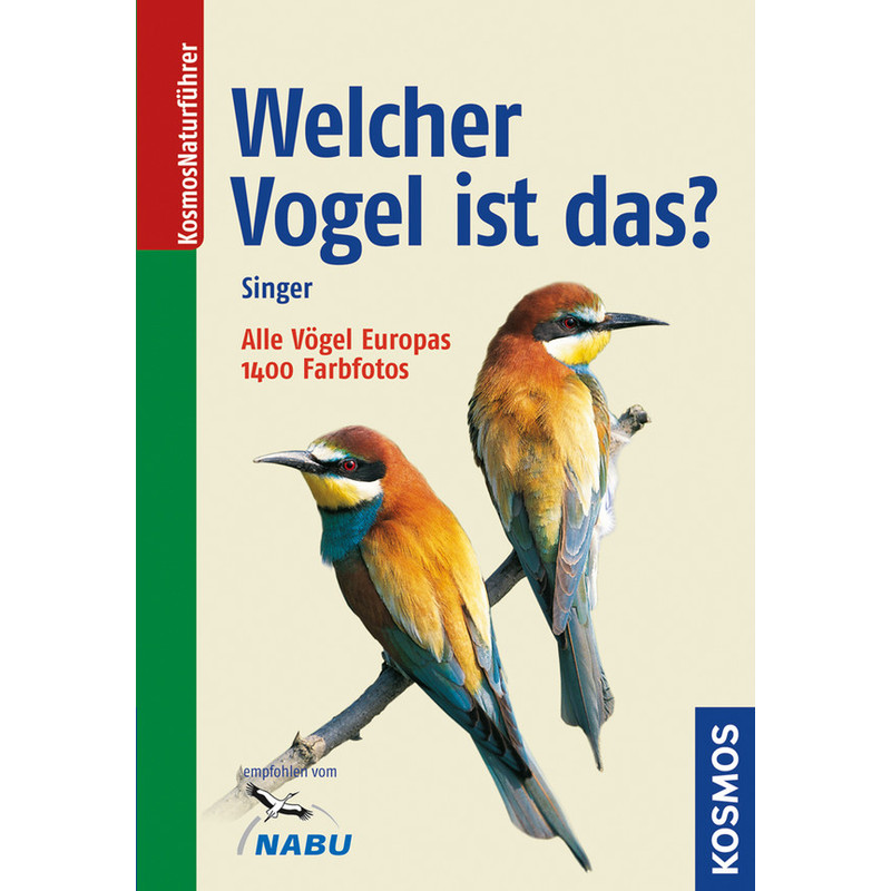 Kosmos Verlag Libro: Welcher Vogel ist das? Vögel Europas. Ein Bestimmungsbuch (¿ Qué pájaro es ? Los pájaros de Europa. Un libro para determinarlos)