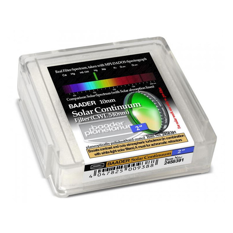 Baader Filtro solar continuum, 2"