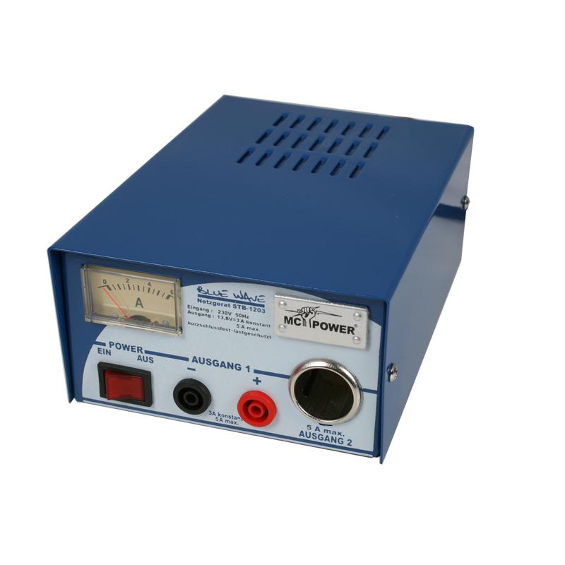 Baader Unidad de alimentación eléctrica estabilizada, 3/5 A de potencia, 230V entrada /13,8 V salida