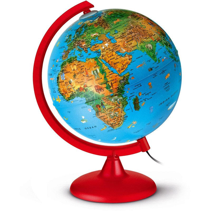 Räthgloben Globo terráqueo infantil Zoo 25cm