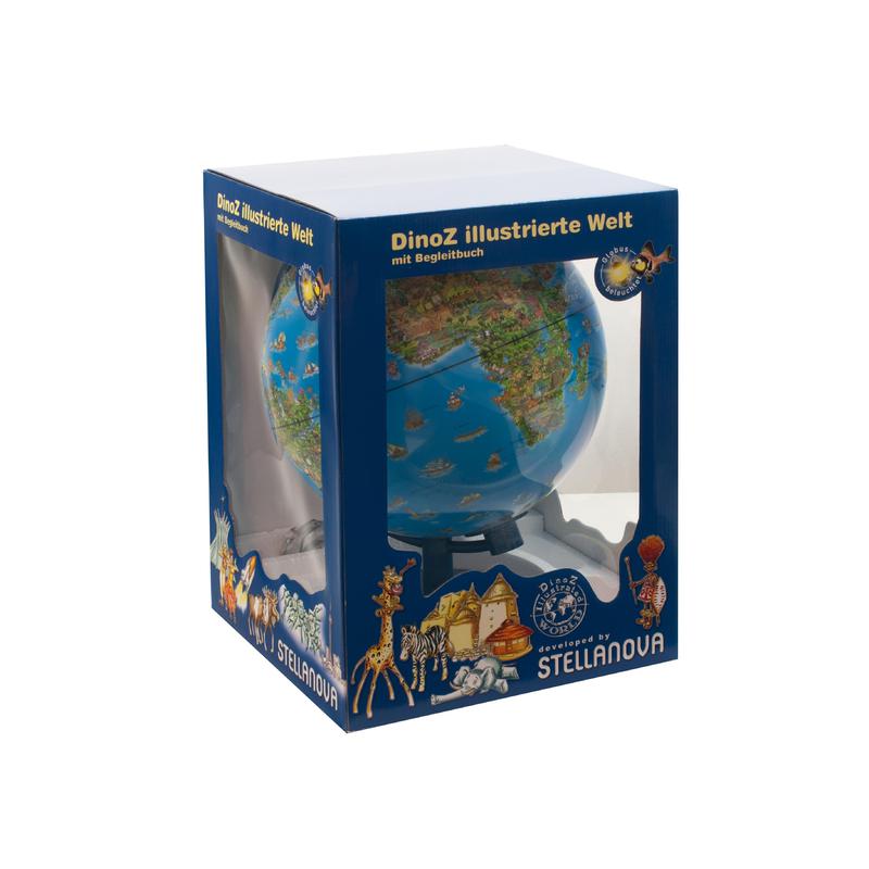Stellanova Globo terráqueo iluminado DinoZ infantil 8828912
