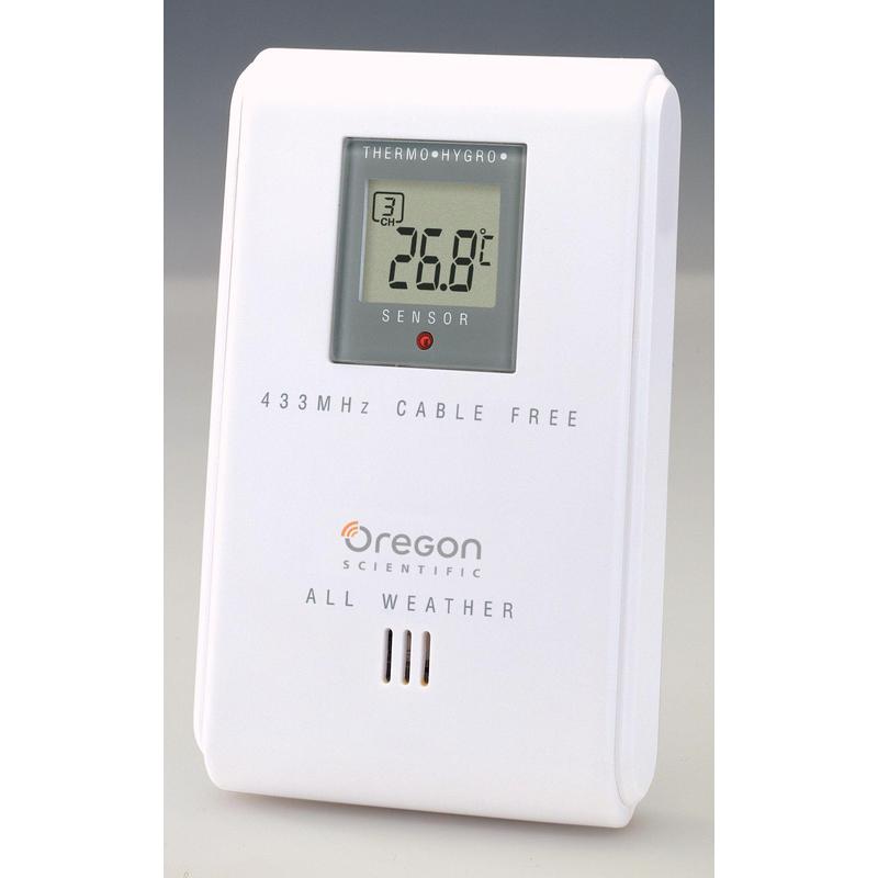 Oregon Scientific Thermo/Hygrosensor THGR 328N für AWS 888, BAR 998HG, BAR 321HG, BAR 988 HG, BAR 933 HG, BAR 926 HG, BAR 826 HG, MR 238, BAR 383 HG