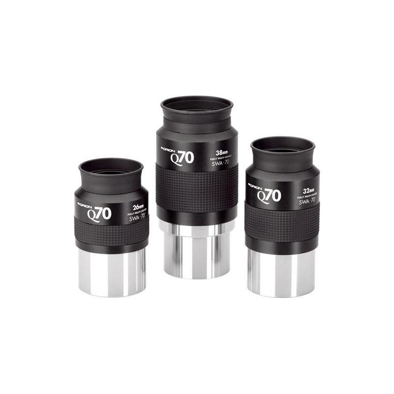 Orion Set de 3 oculares Q70 (26mm, 32mm, 38mm)