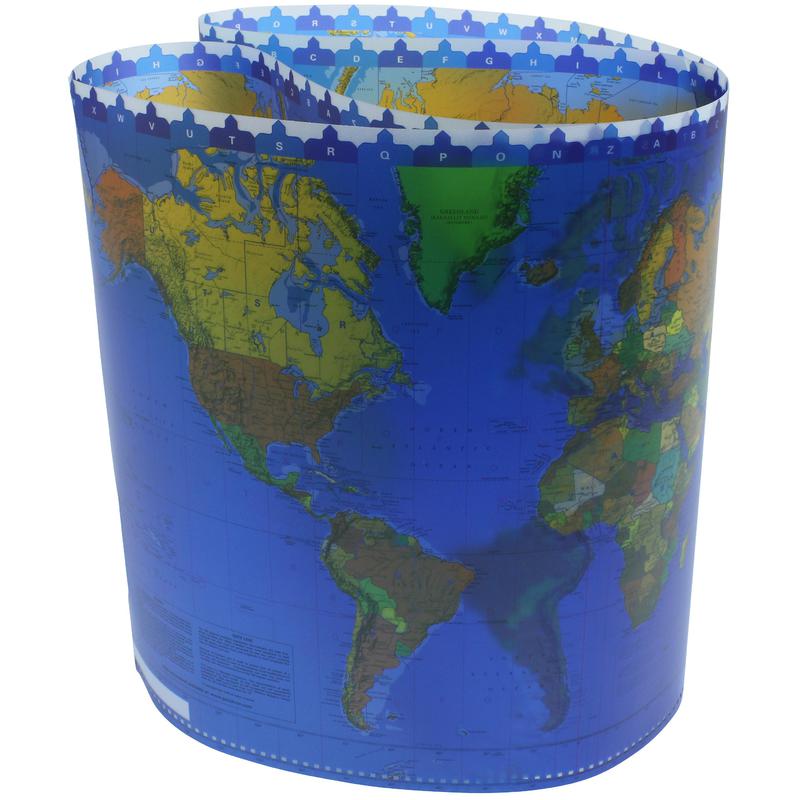 Geochron Mapamundi de repuesto (político actual)