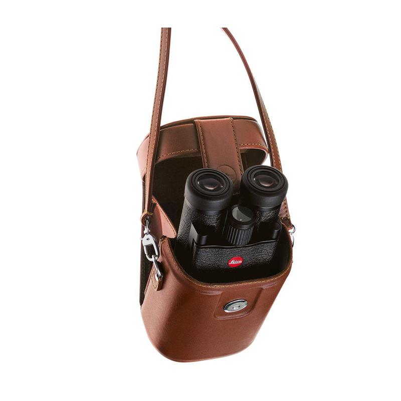 Leica Funda de cuero (marrón) para prismáticos 10x20
