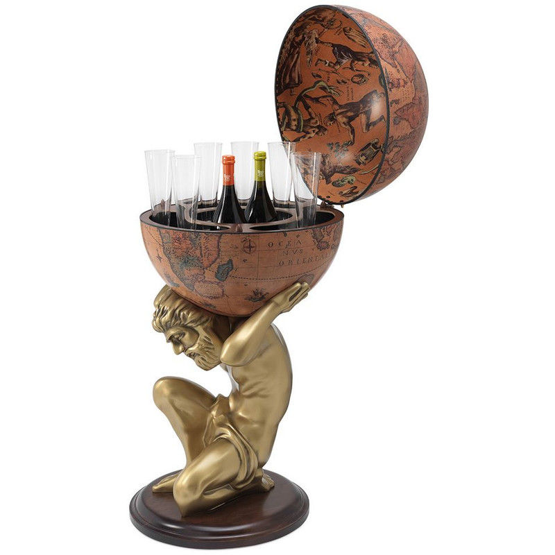 Zoffoli living Globo minibar Atlas 50cm